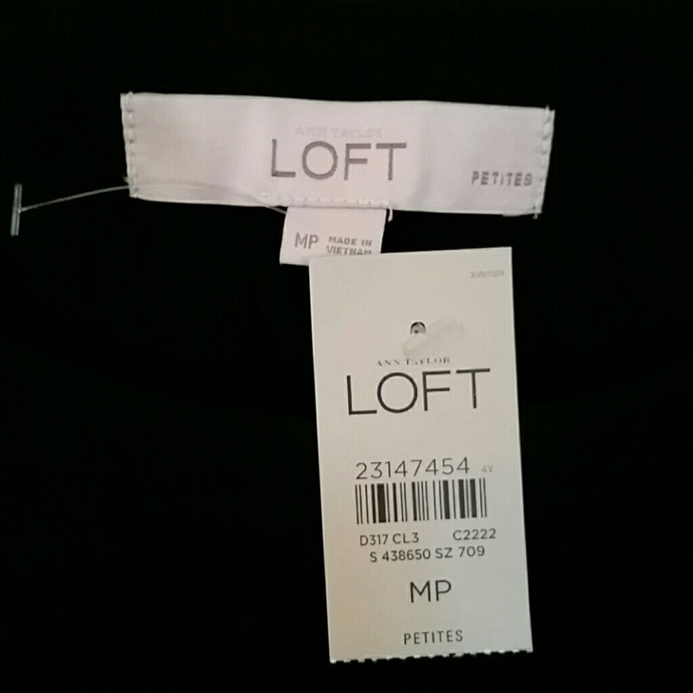 LOFT Ruffle Cold Shoulder Dress - Picture 5 of 7